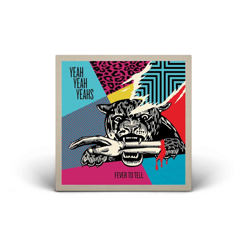 Interscope Records Yeah Yeah Yeahs - Fever to Tell by Shepard Fairey Gallery Vinyl Record (Signed, Edition of 100)