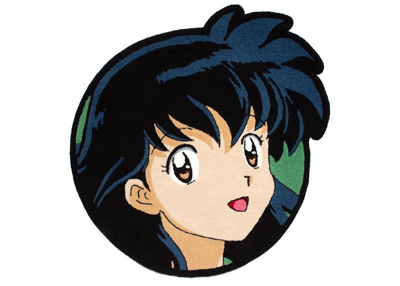 Hypland X Naruto Inuyasha Kagome Head Rug