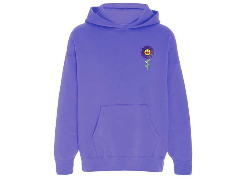 J Balvin Morado x Takashi Murakami Flower Hoodie Purple