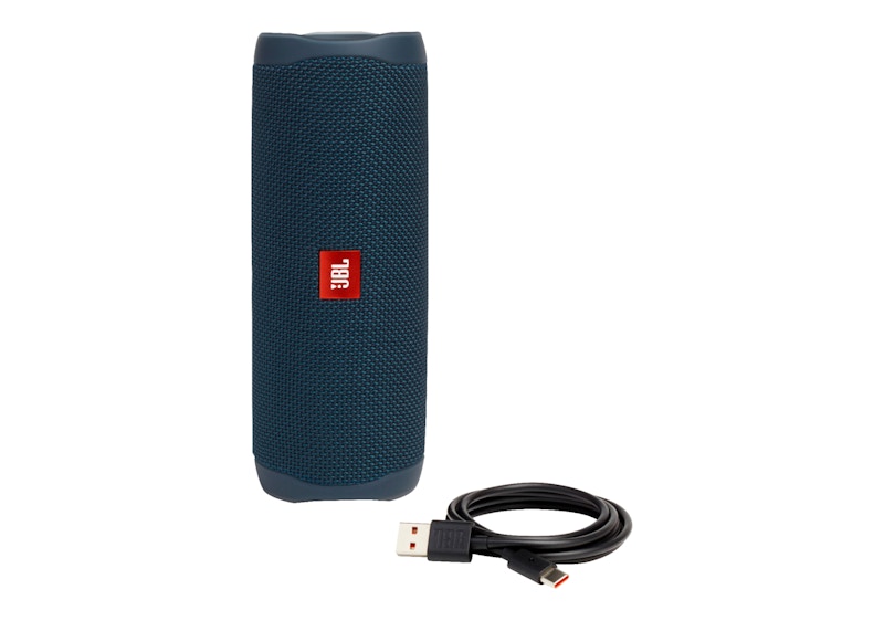 JBL Flip 5 Portable Bluetooth Speaker JBLFLIP5BLUAM Ocean Blue