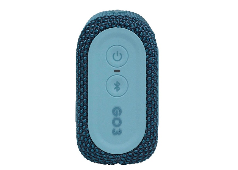 JBL GO3 Portable Waterproof Wireless Speaker JBLGO3BLUAM Blue