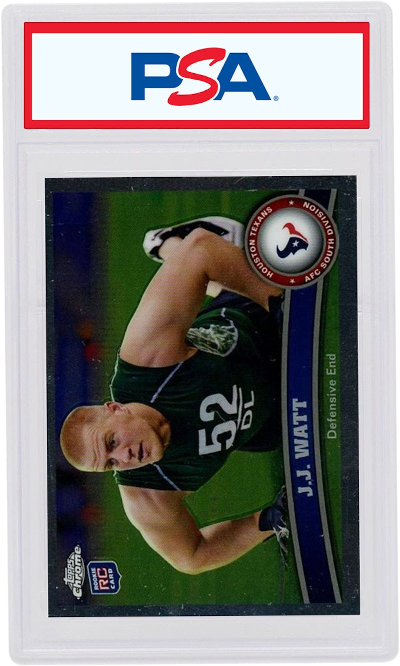 J.J. Watt 2011 Topps Chrome Rookie #104 (PSA or BGS Graded)