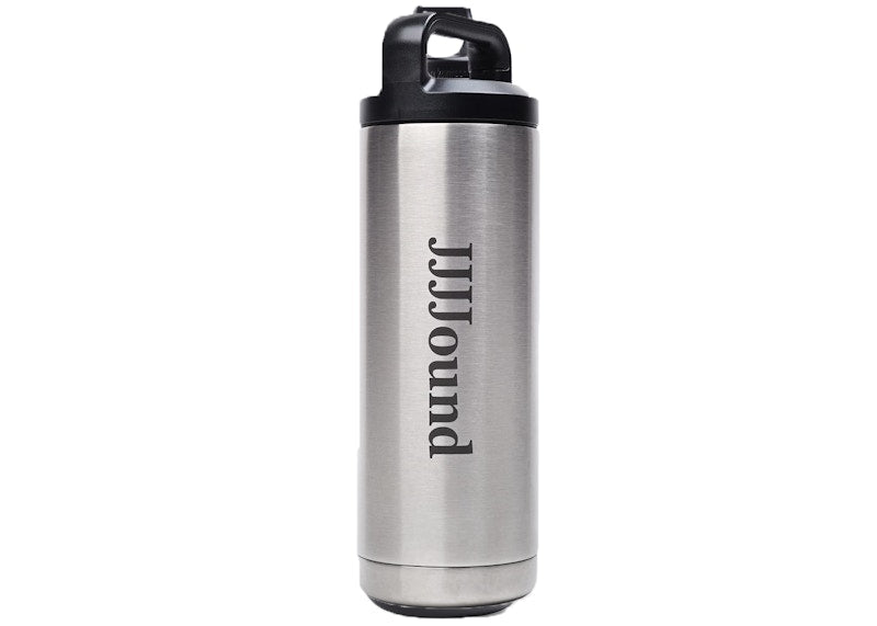 JJJJound Yeti Rambler Bottle Silver