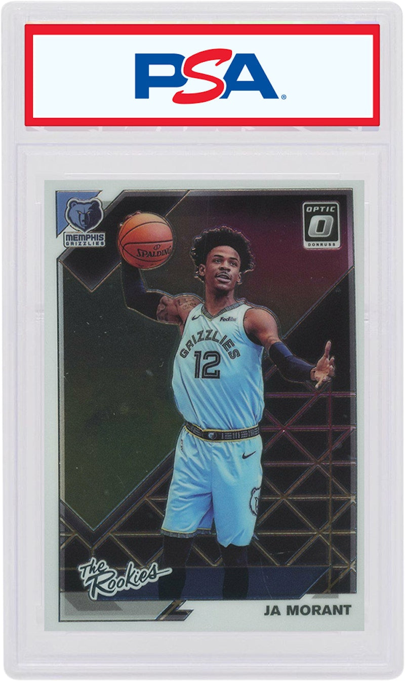 Ja Morant 2019 Donruss Optic The Rookies Rookie #2 (PSA or BGS Graded)