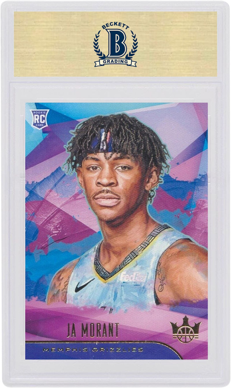 Ja Morant 2019 Panini Court Kings Rookie #82 (PSA or BGS Graded)