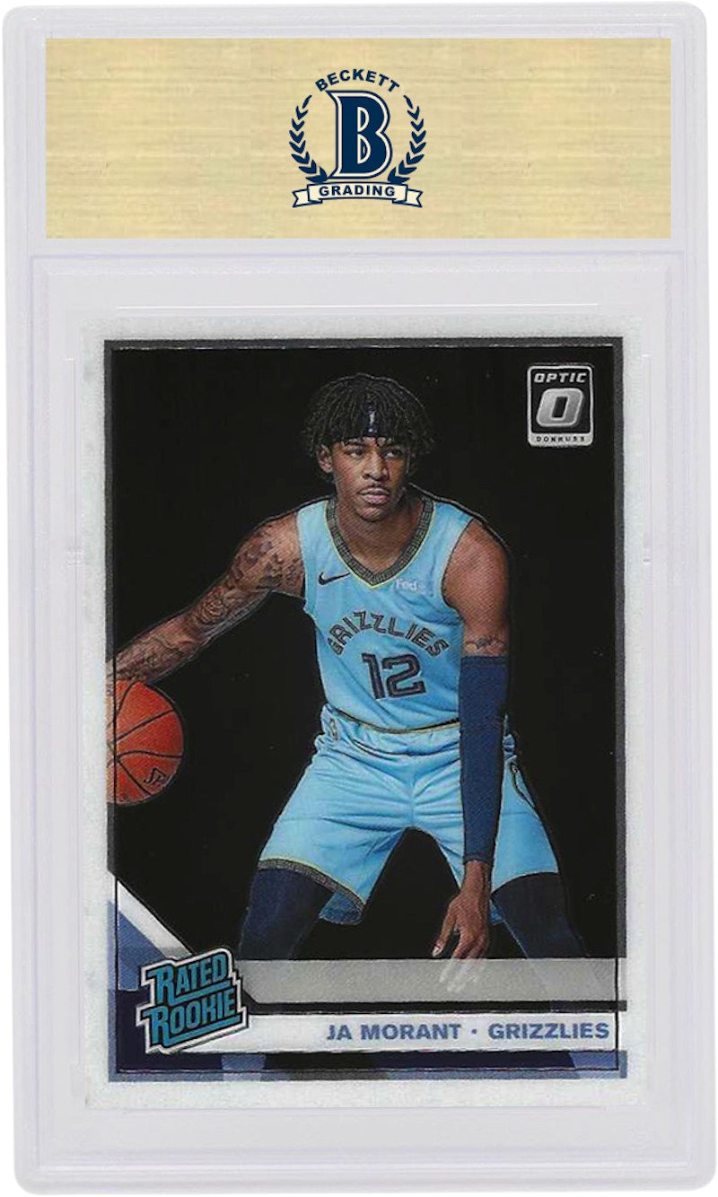 Ja Morant 2019 Panini Donruss Optic Rookie #168 (PSA or BGS Graded)
