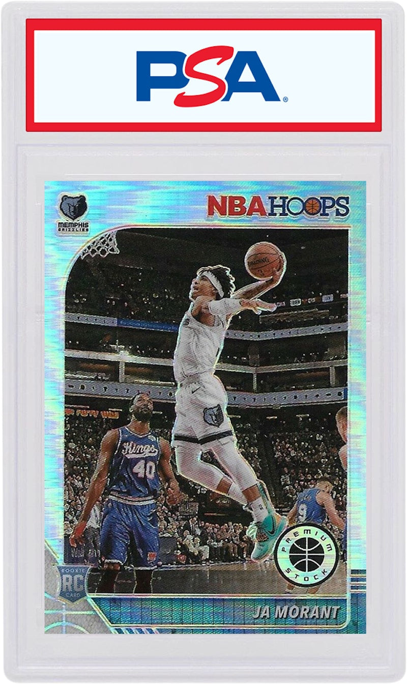 Ja Morant 2019 Panini Hoops Premium Rookie Silver #259 (PSA or BGS Graded)