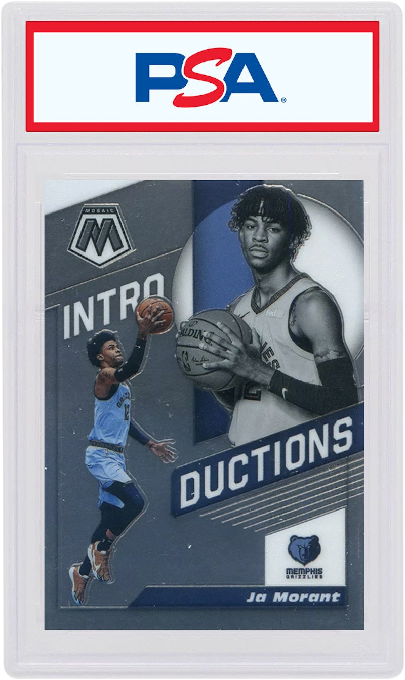 Ja Morant 2019 Panini Mosaic Introductions Rookie #7 (PSA or BGS Graded)