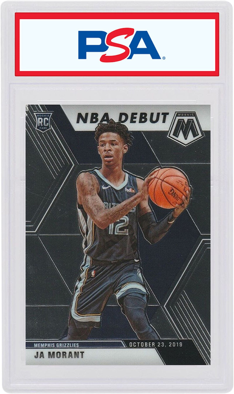 Ja Morant 2019 Panini Mosaic NBA Debut Rookie #274 (PSA or BGS Graded)