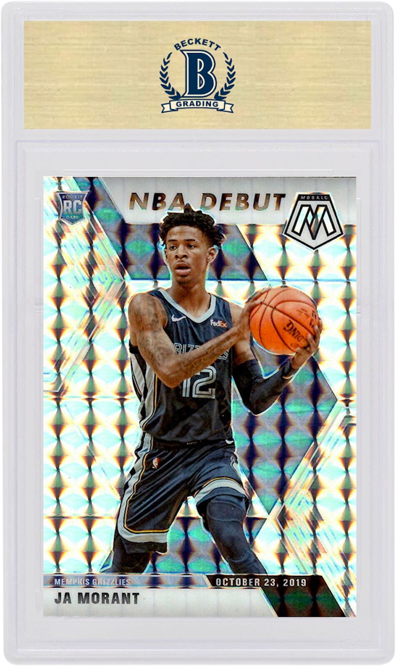 Ja Morant 2019 Panini Mosaic NBA Debut Rookie Mosaic #274 (PSA or BGS Graded)