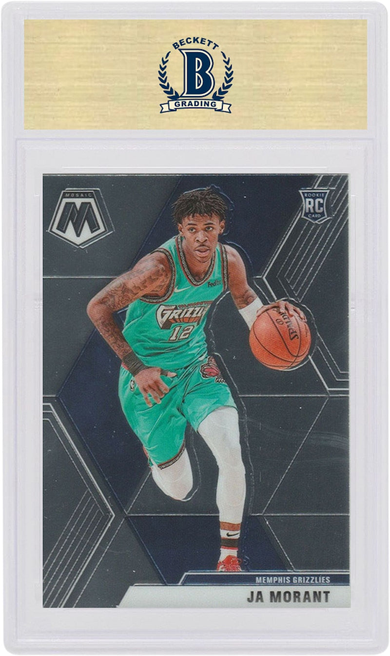 Ja Morant 2019 Panini Mosaic Rookie #219 (PSA or BGS Graded)