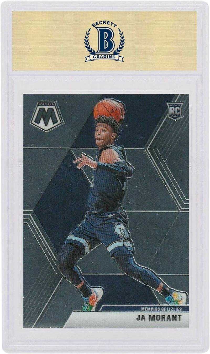Ja Morant 2019 Panini Mosaic Rookie Image Variation #219 (PSA or BGS Graded)