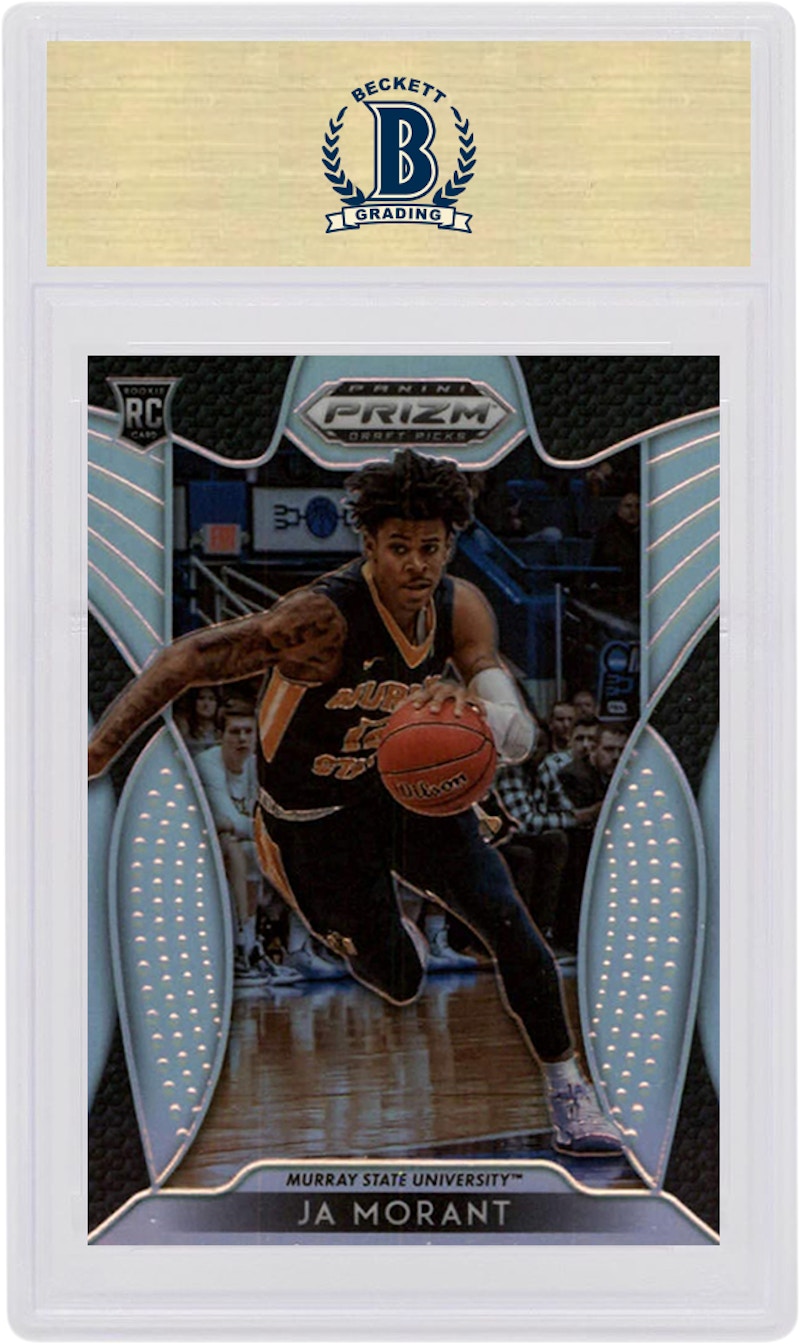 Ja Morant 2019 Panini Prizm Draft Picks Rookie #2 (PSA or BGS Graded)