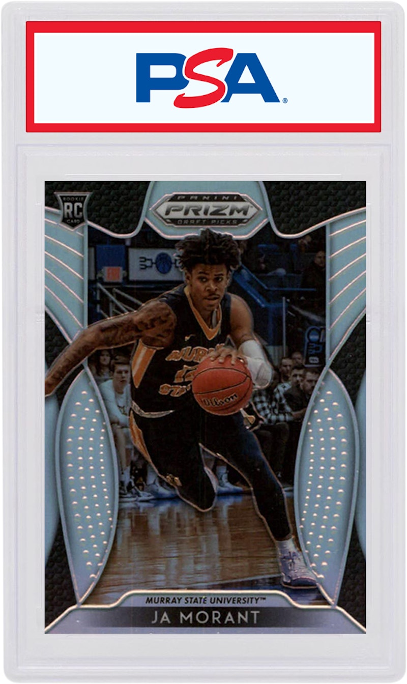Ja Morant 2019 Panini Prizm Draft Picks Rookie #2 (PSA or BGS Graded)