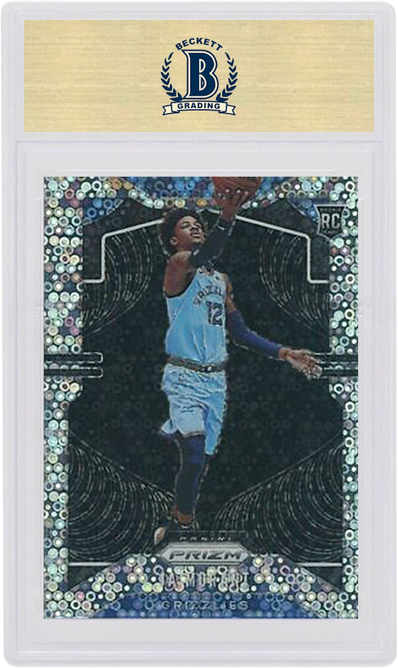 Ja Morant 2019 Panini Prizm Fast Break Rookie Image Variation Disco #249 (PSA or BGS Graded)