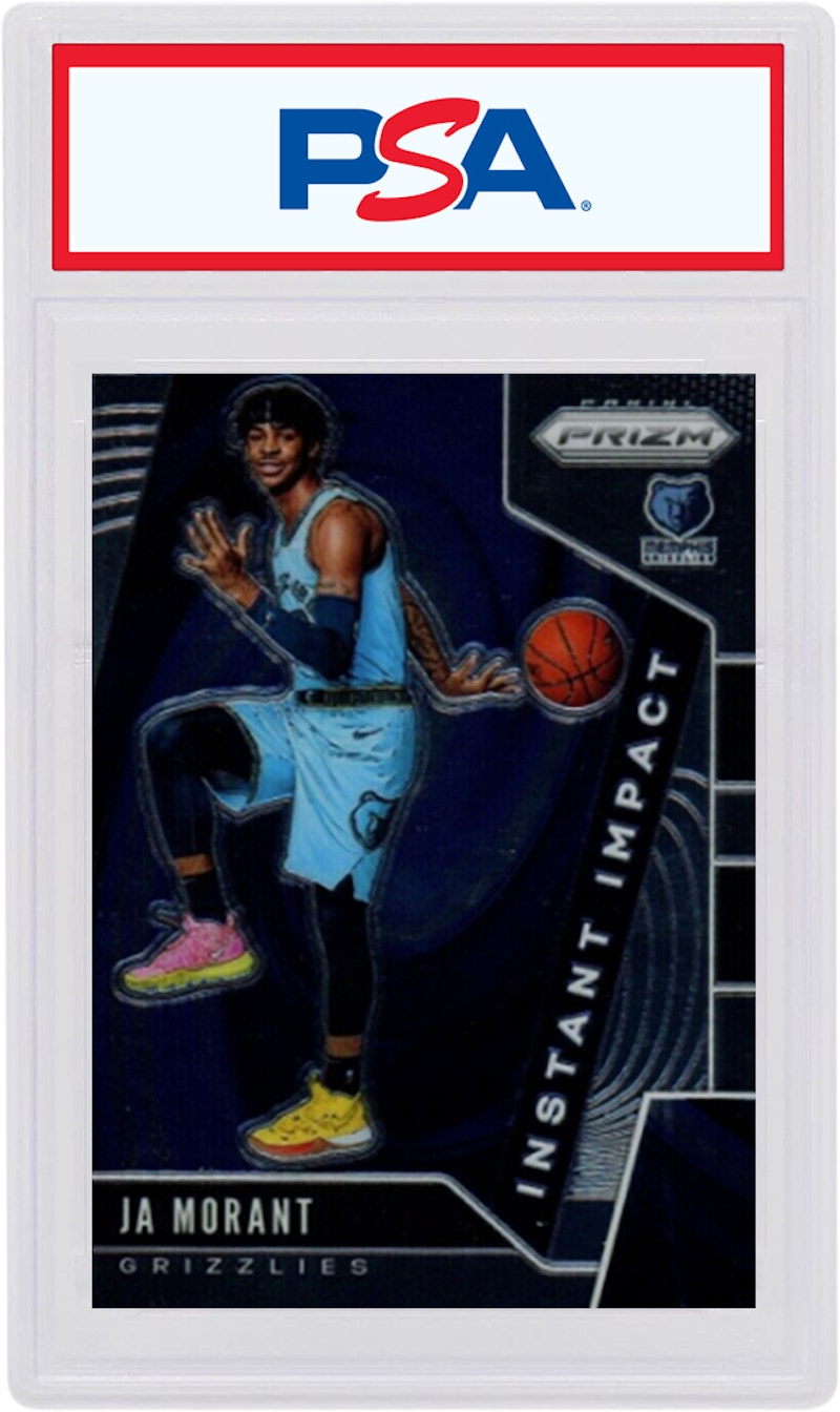 Ja Morant 2019 Panini Prizm Instant Impact Rookie #12 (PSA or BGS Graded)