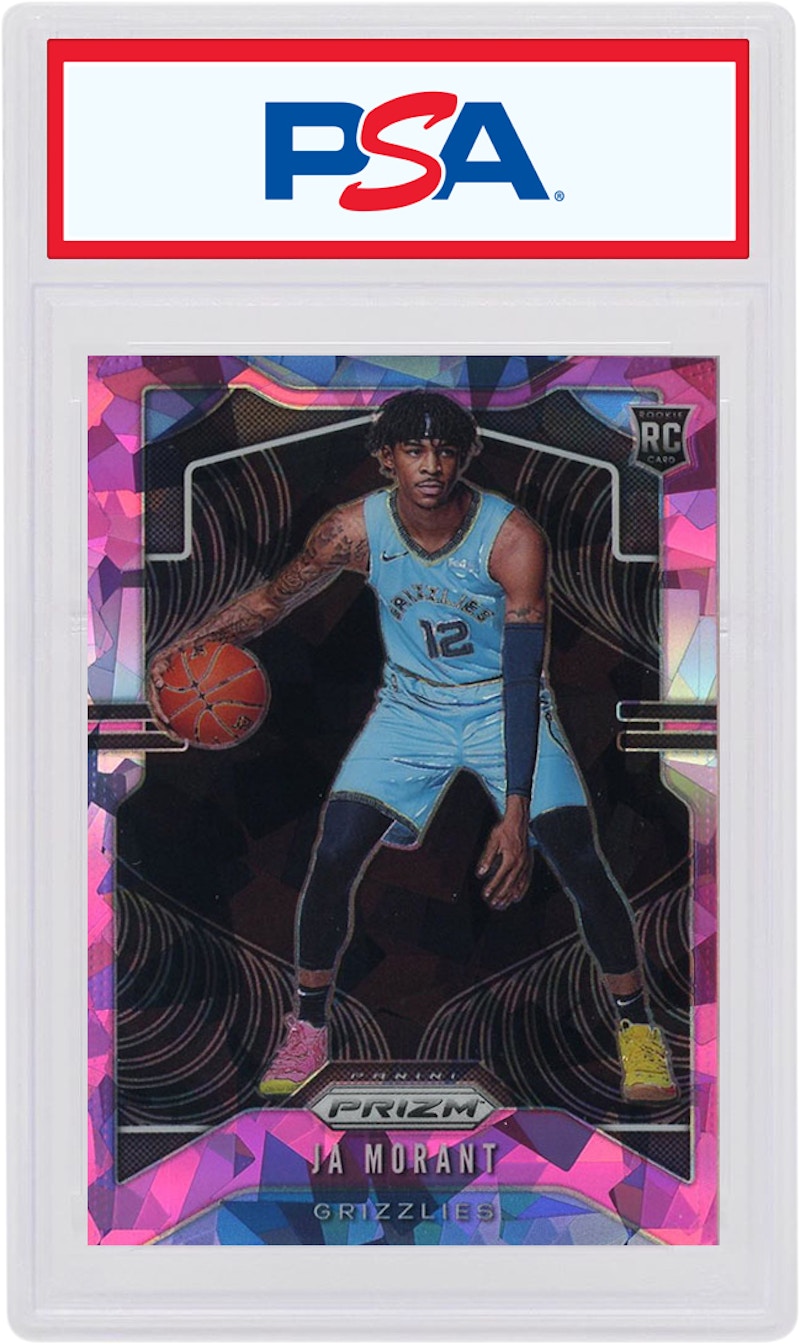 Ja Morant 2019 Panini Prizm Rookie Pink Ice #249 (PSA or BGS Graded)