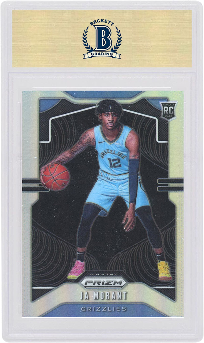 Ja Morant 2019 Panini Prizm Rookie Silver #249 (PSA or BGS Graded)