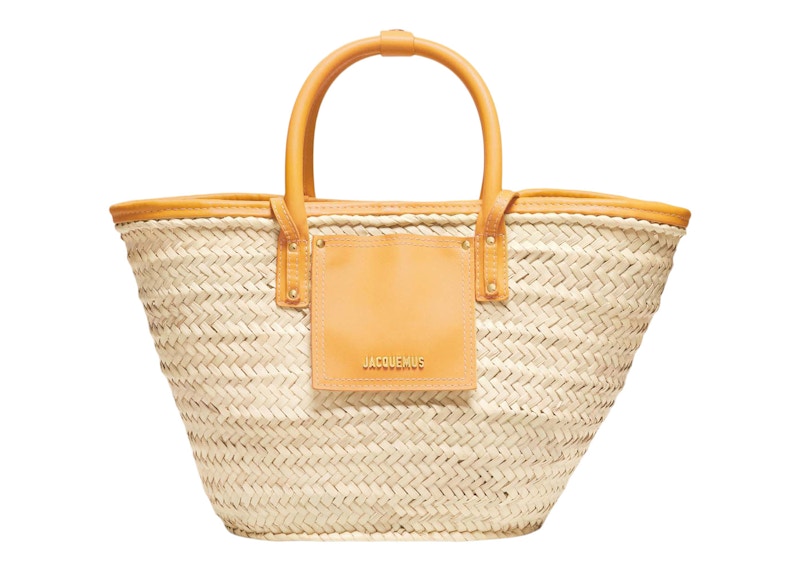 Jacquemus Basket Bag Le Panier Soli Dark Yellow