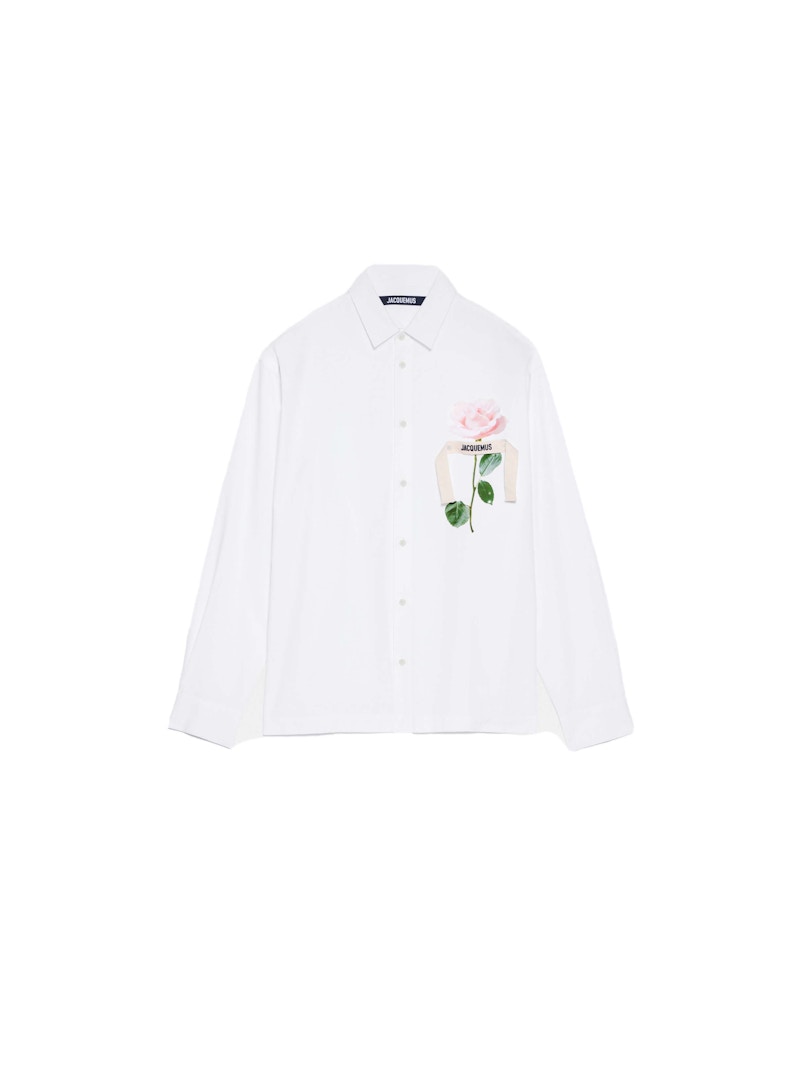 Jacquemus La Chemise Baou Shirt White