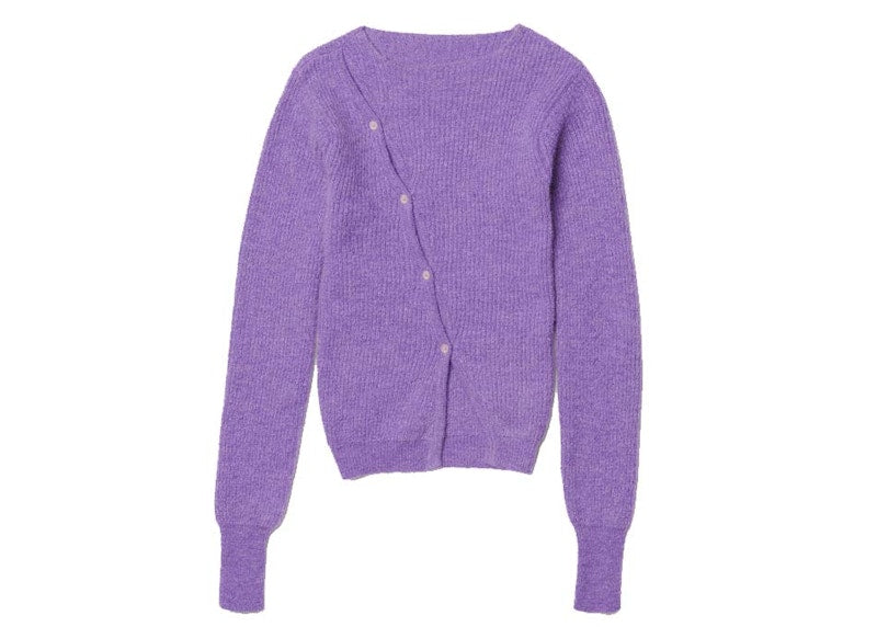 Jacquemus La Maille Pau Top Purple