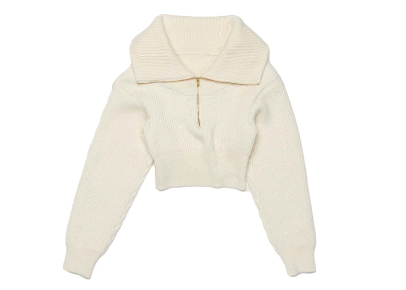 Jacquemus La Maille Risoul Sweater Off-White