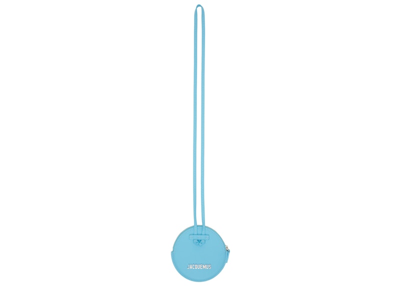 Jacquemus La Montagne Le Pitchou Round Coin Purse Blue