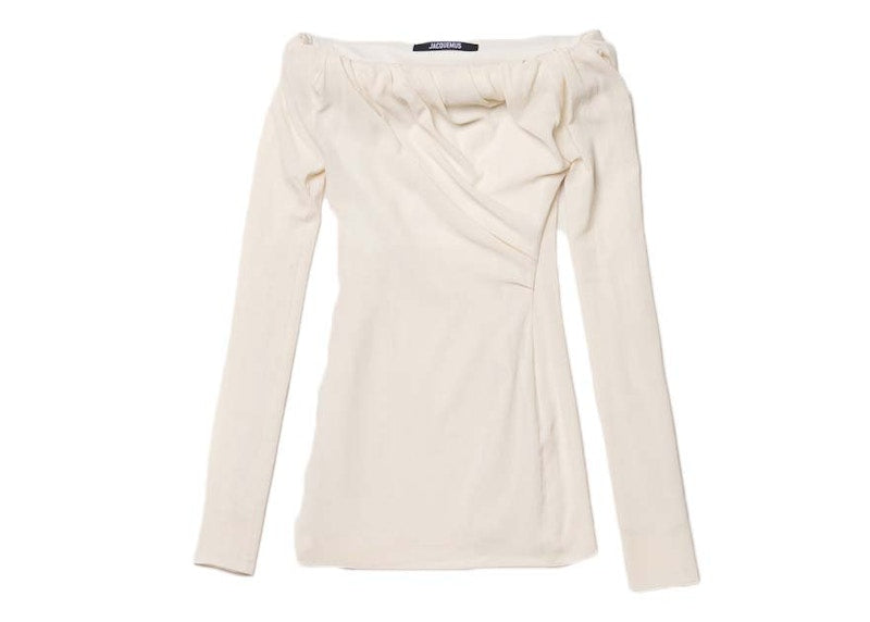 Jacquemus La Robe Biasi Dress Off White