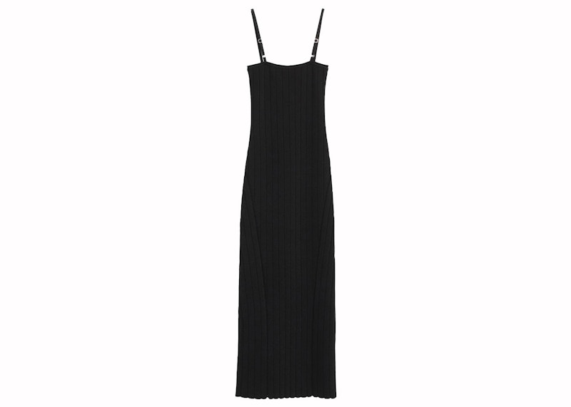 Jacquemus La Robe Sierra Bretelles Dress 990 Black