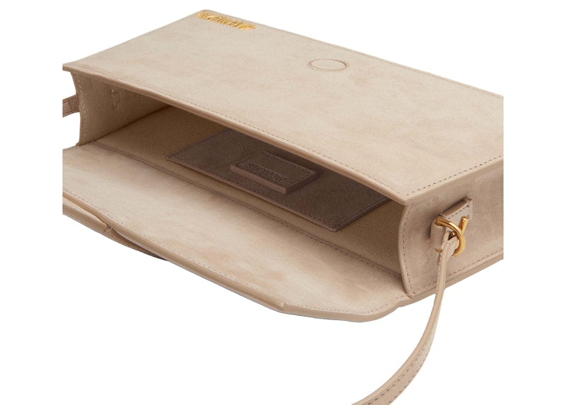 Jacquemus Le Bambino Long Flap Bag Dark Beige