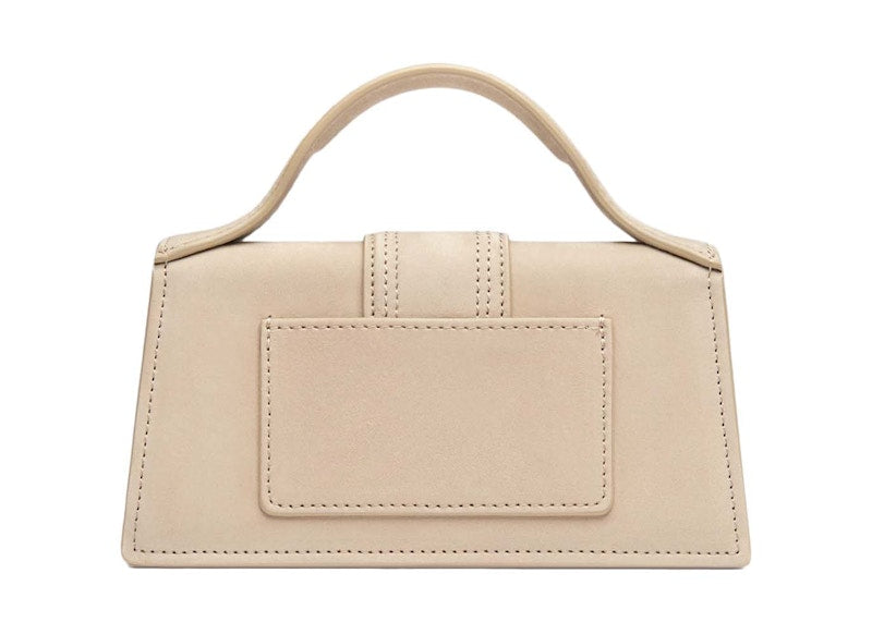 Jacquemus Le Bambino Mini Flap Bag Dark Beige