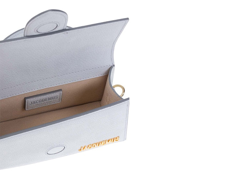 Jacquemus Le Bambino Mini Flap Bag Light Grey