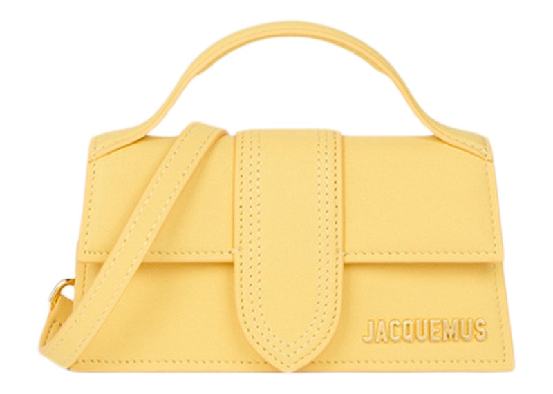 Jacquemus Le Bambino Mini Flap Bag Yellow