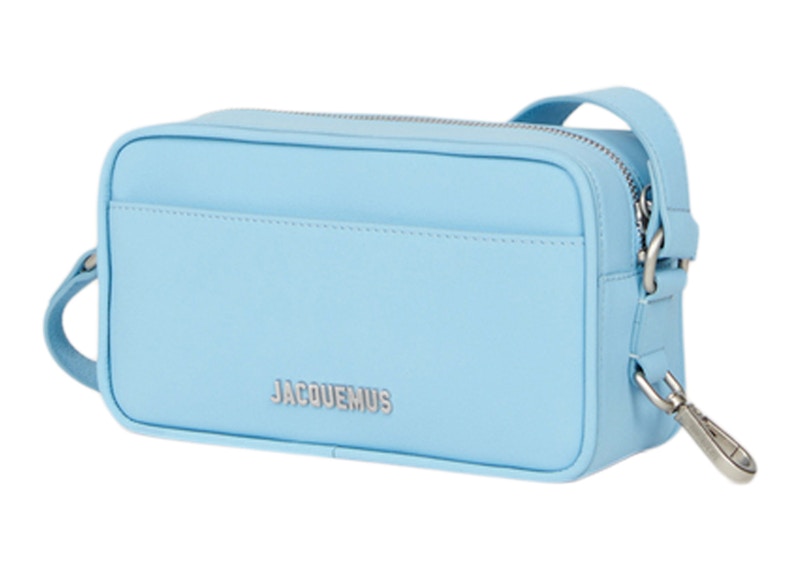 Jacquemus Le Baneto Strap Pochette Bag Light Blue