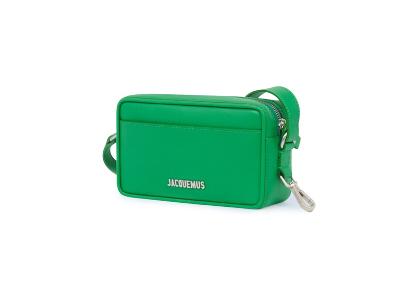 Jacquemus Le Baneto Strapped Pochette Bag Green