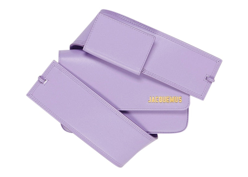 Jacquemus Le Carinu Flap Shoulder Bag Lilac