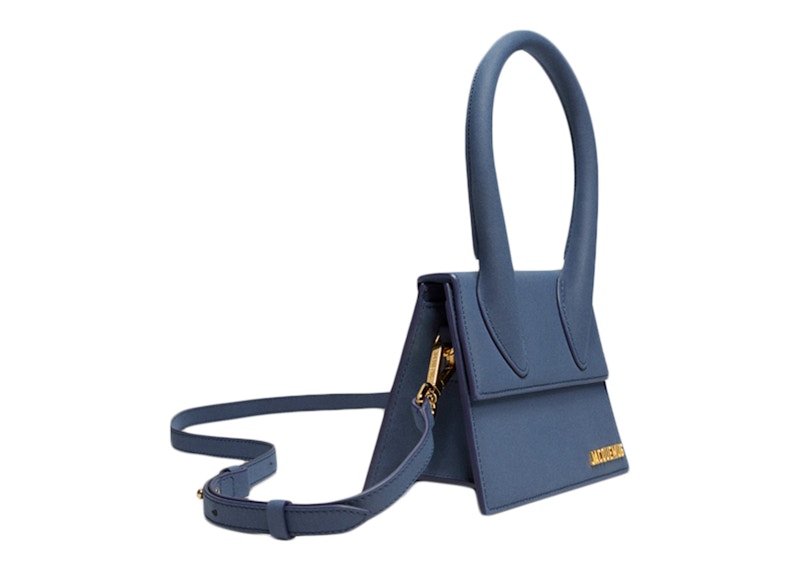 Jacquemus Le Chiquito Moyen Signature Handbag Dark Navy