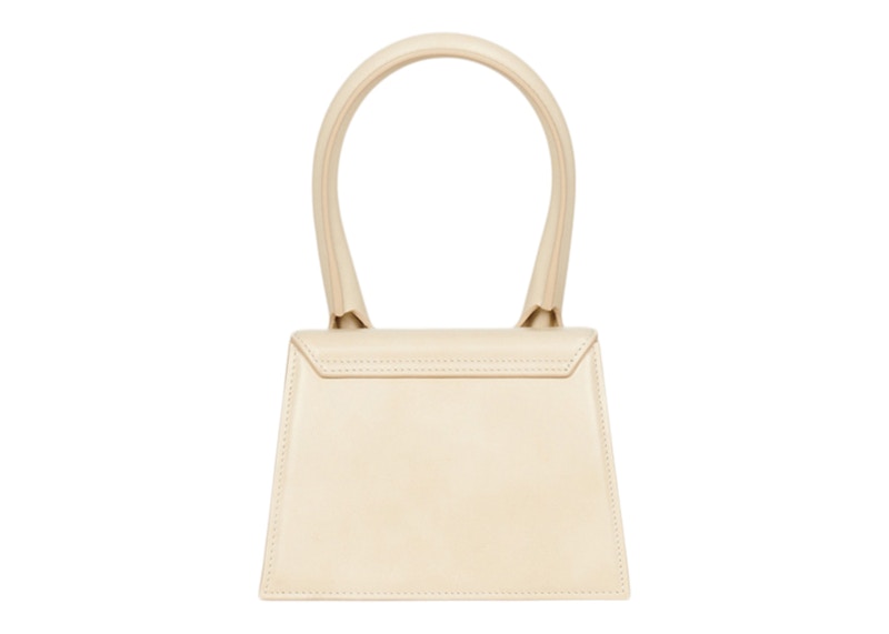 Jacquemus Le Chiquito Moyen Signature Handbag Ivory