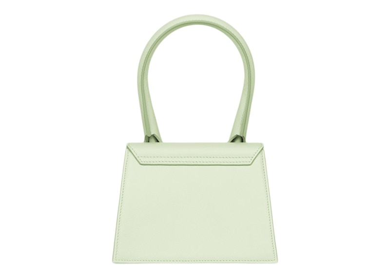 Jacquemus Le Chiquito Moyen Signature Handbag Light Green
