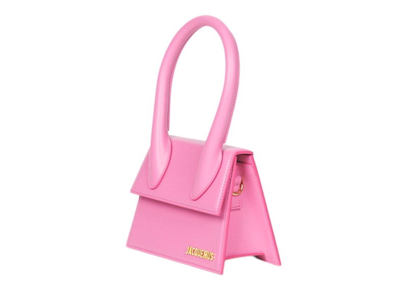 Jacquemus Le Chiquito Moyen Signature Handbag Pink