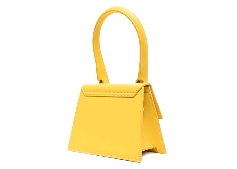 Jacquemus Le Chiquito Moyen Top-Handle Bag Warm Yellow