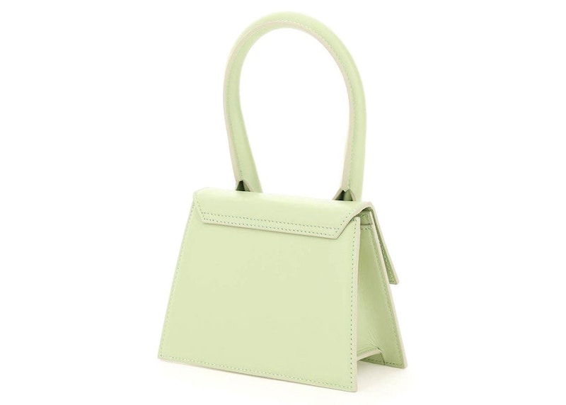 Jacquemus Le Chiquito Moyen Tote Bag Light Green