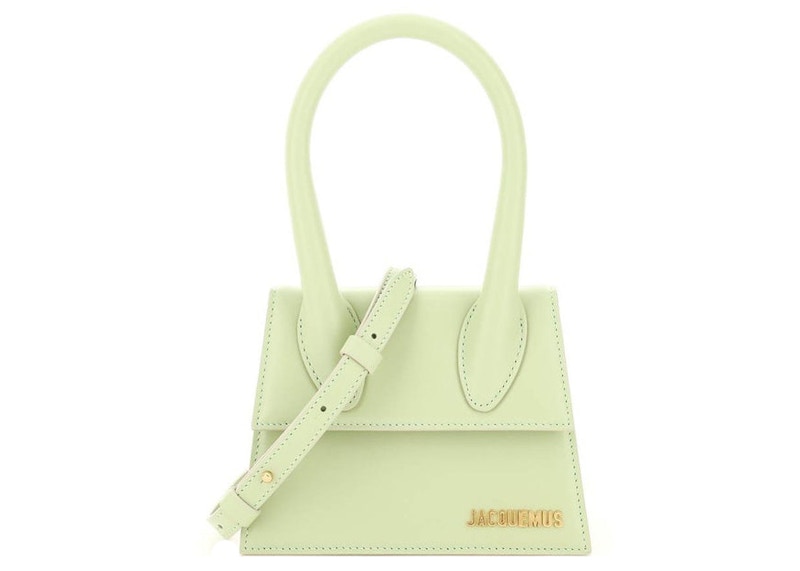Jacquemus Le Chiquito Moyen Tote Bag Light Green