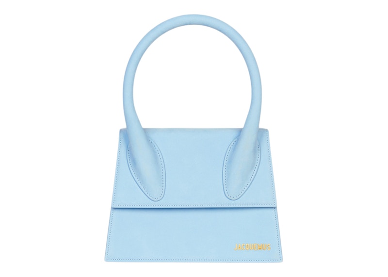 Jacquemus Le Grand Chiquito Large Signature Handbag Light Blue