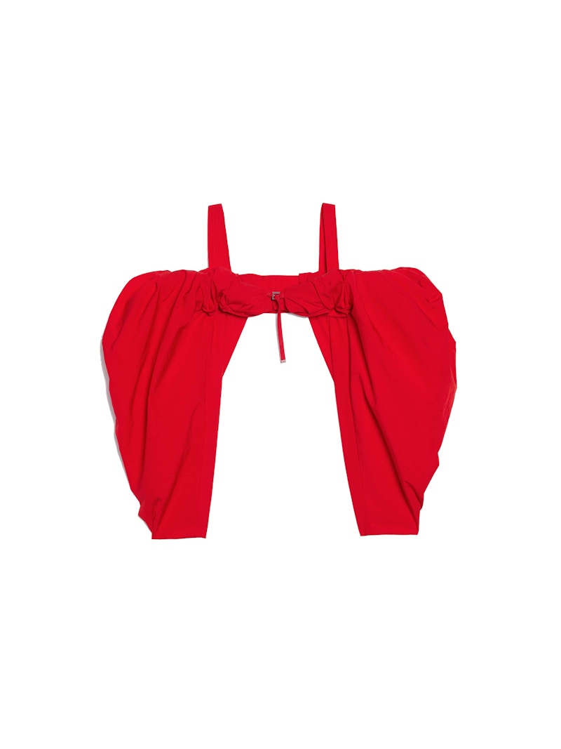 Jacquemus Le Haut Crinoline Shirt Red