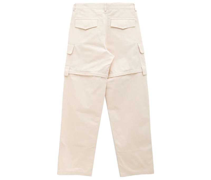 Jacquemus Le Pantalon Peche Convertible Cargo Pants White
