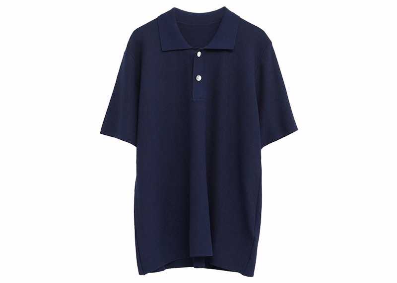 Jacquemus Le Polo Maille 390 Dark Navy