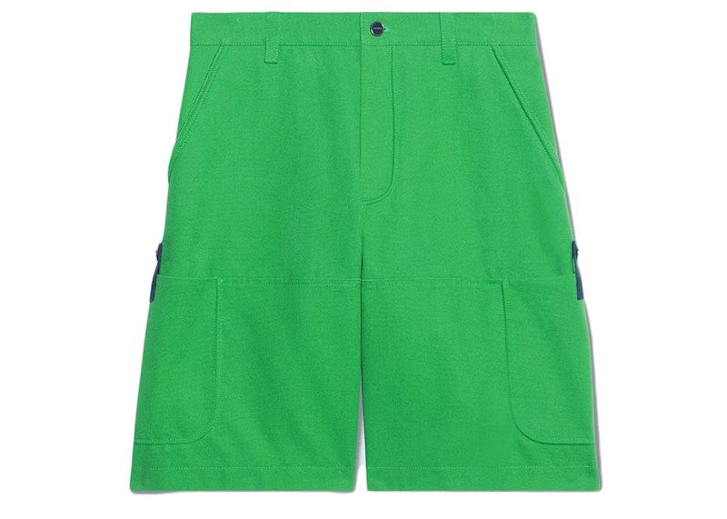 Jacquemus Le Short Giardino Workwear Bermuda Shorts Green