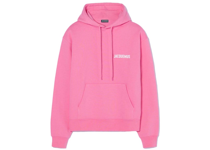 Jacquemus Le Sweatshirt Hooded Sweatshirt Pink