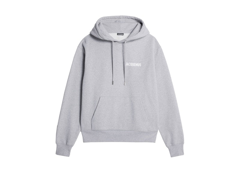 Jacquemus Le Sweatshirt Jacquemus Hooded Sweatshirt Grey